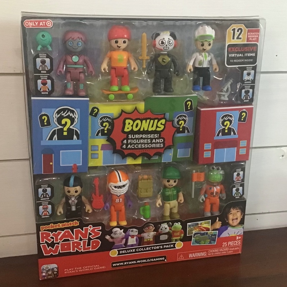 Ryan’s World Deluxe Collectors 25 Pc. Pack